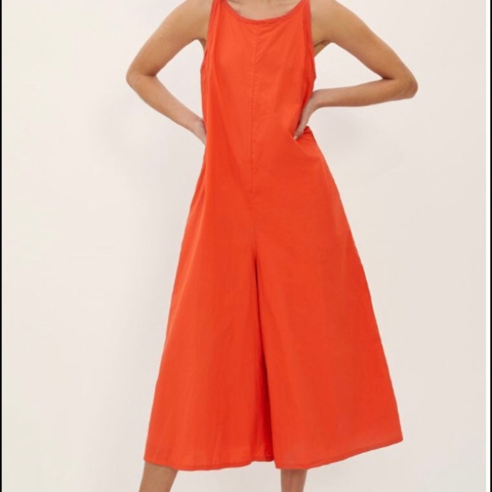 Maeve Anthro Chrysanthemum WideLeg Jumpsuit NWT